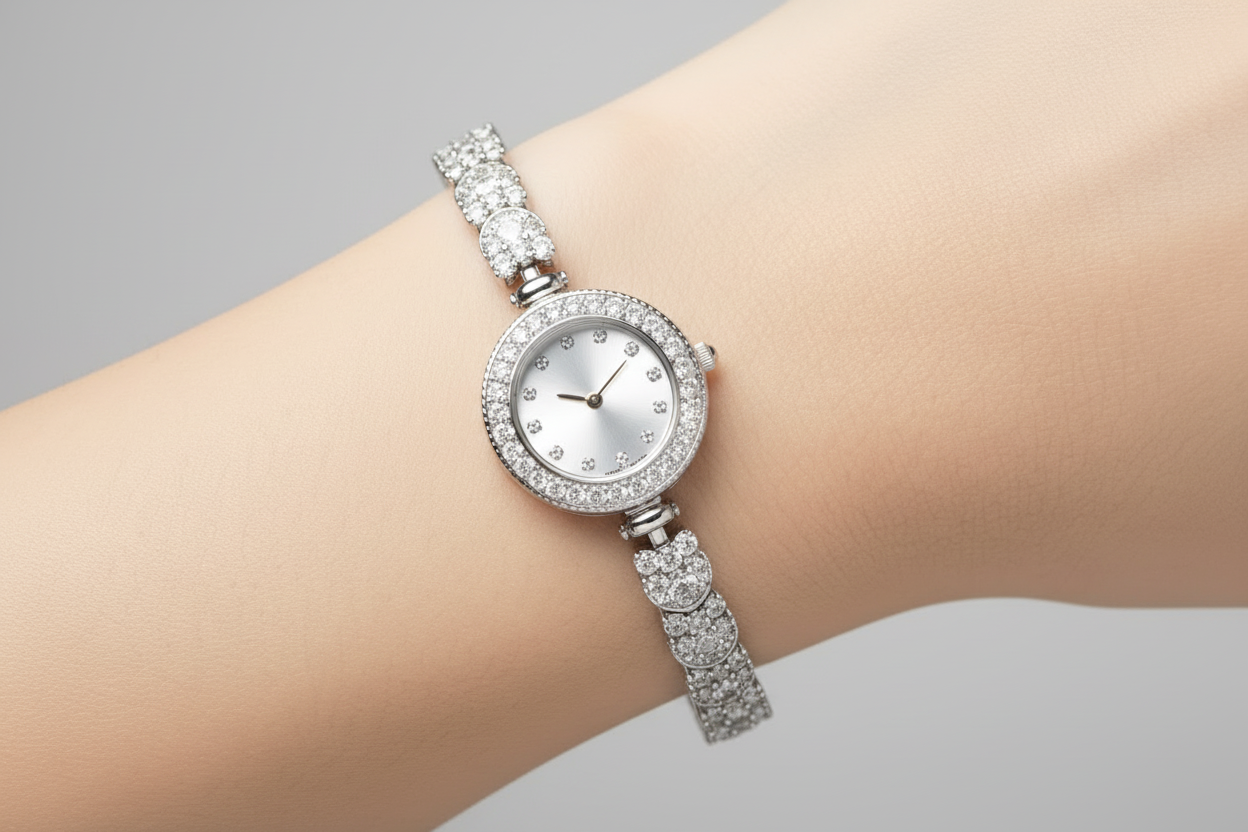 92.5 Silver women watch