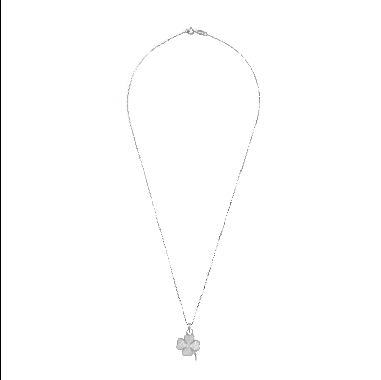 92.5 Silver Pendant Chain Set