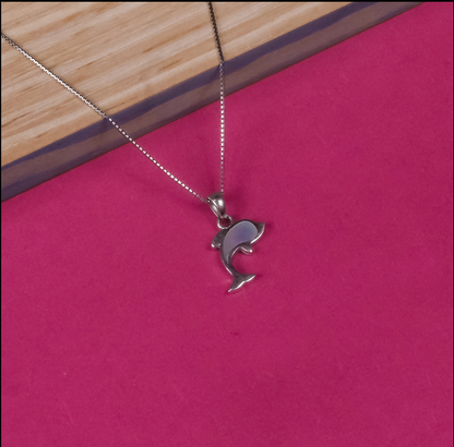 92.5 Silver Pendant Chain Set