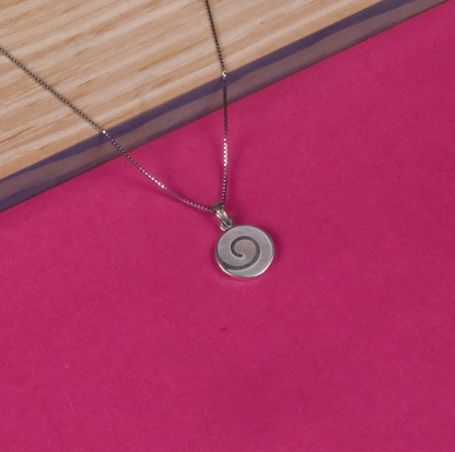 92.5 Silver Pendant Chain Set