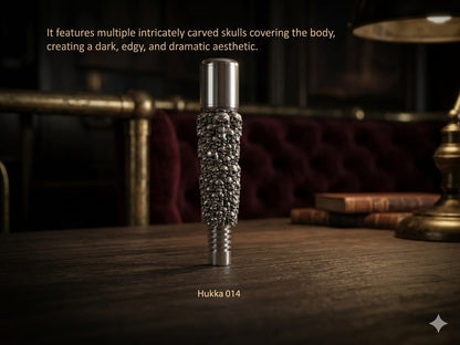 92.5 SILVER SKULLS HUKKA FILTER