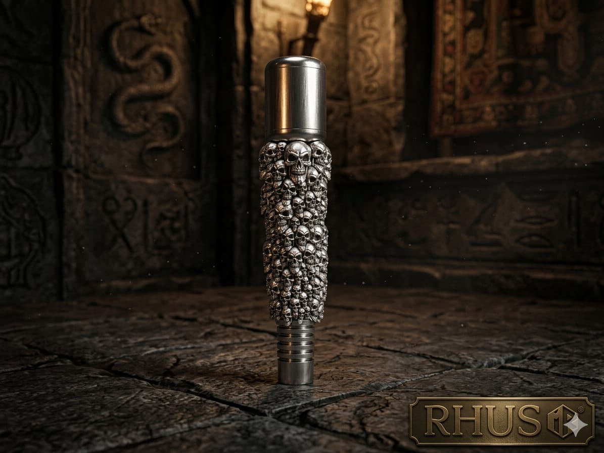 92.5 SILVER SKULLS HUKKA FILTER