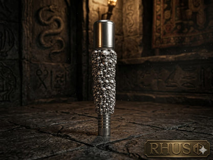 92.5 SILVER SKULLS HUKKA FILTER